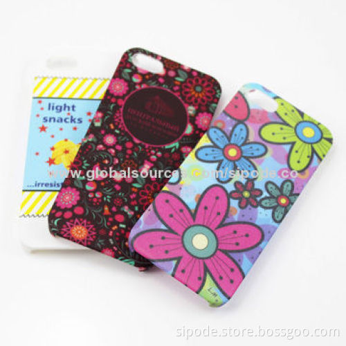 Custom Stylish Hard PC Water Transfer Print Case for Iphone 5S